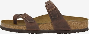 BIRKENSTOCK Σαγιονάρες διχαλωτές 'Mayari' σε καφέ