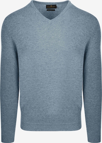 Steppin' out Pullover in Blau: Vorderseite