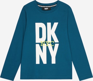 T-Shirt DKNY en bleu : devant