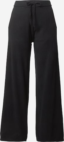 GAP - Pierna ancha Pantalón en negro: frente