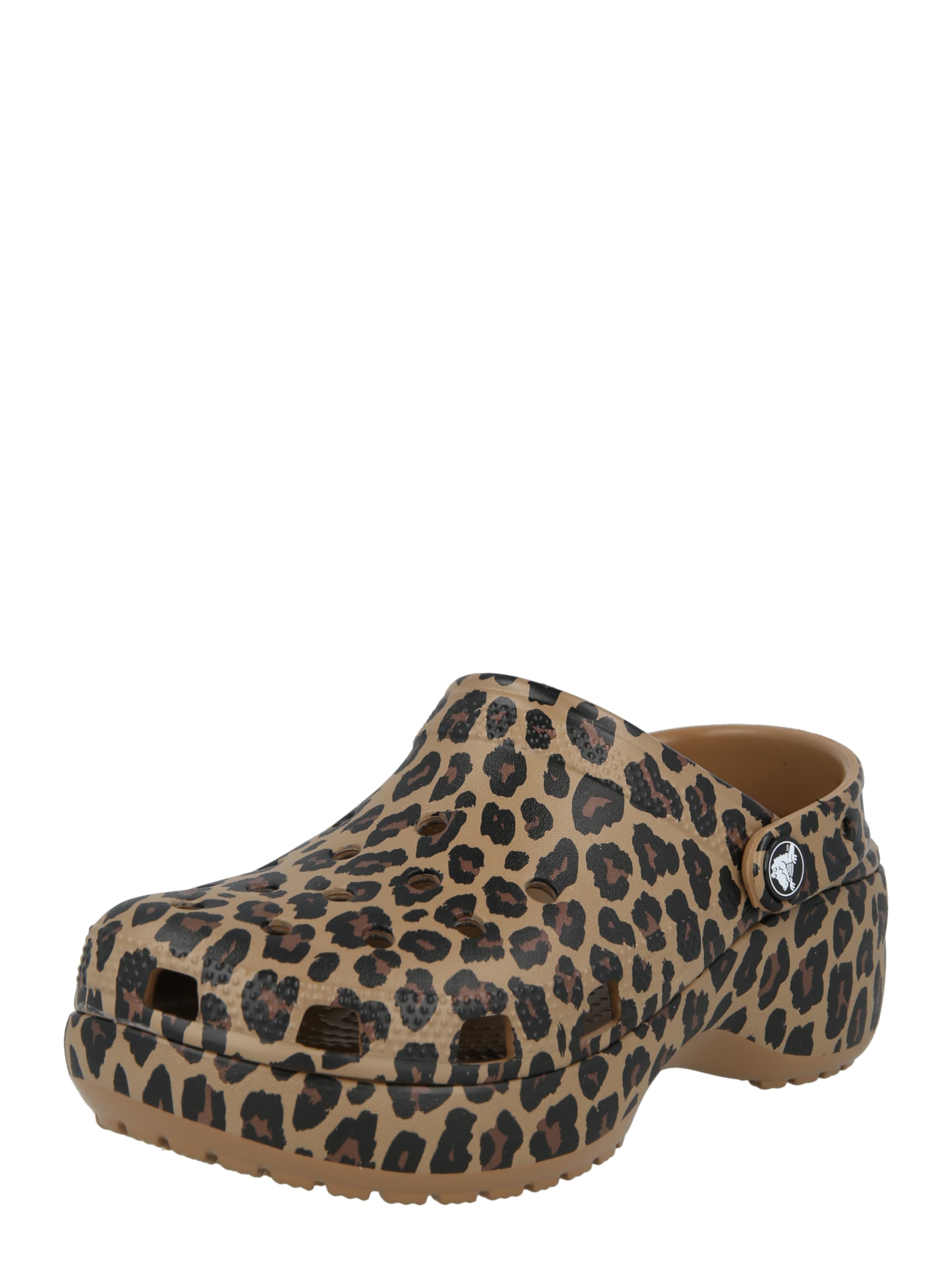 Crocs Σαμπό σε καφέ: μπροστά