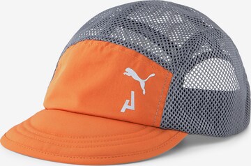 PUMA Athletic Cap in Orange: front