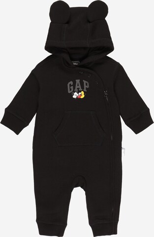 GAP Dungarees in Black: front