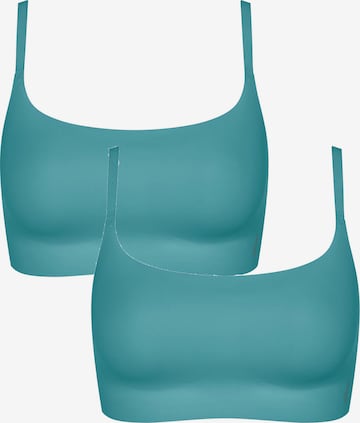 SLOGGI Bustier BH 'Zero Feel 2.0 Ultra' in Grün: Vorderseite