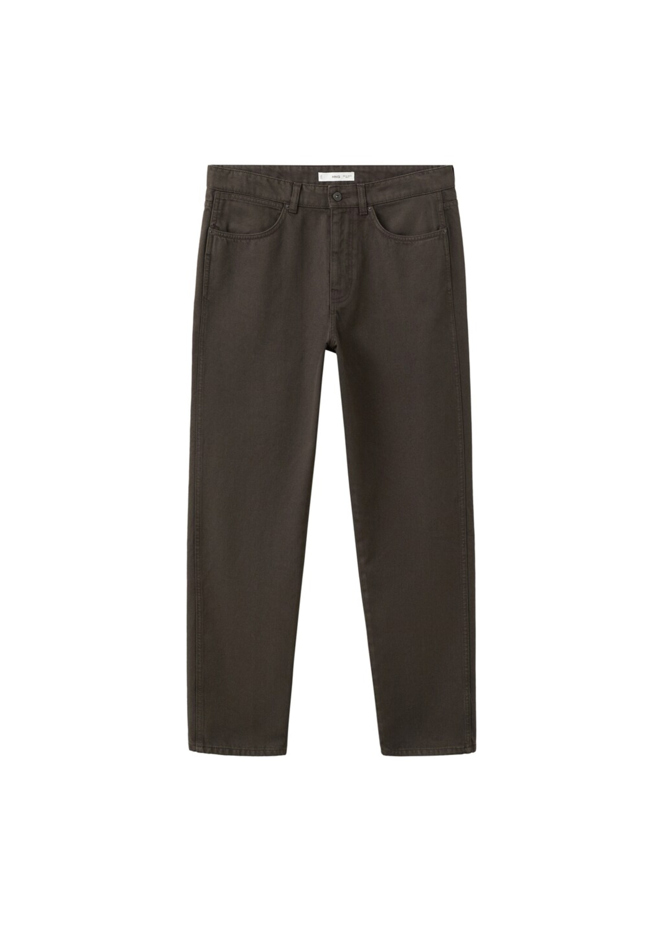 MANGO MAN Regular Jeans 'Juke' in Braun: Vorderseite