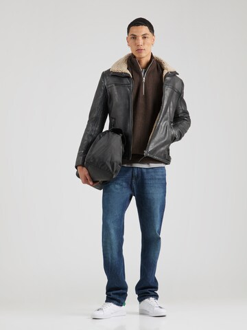 JACK & JONES Pulóver 'JJKAITO' - barna