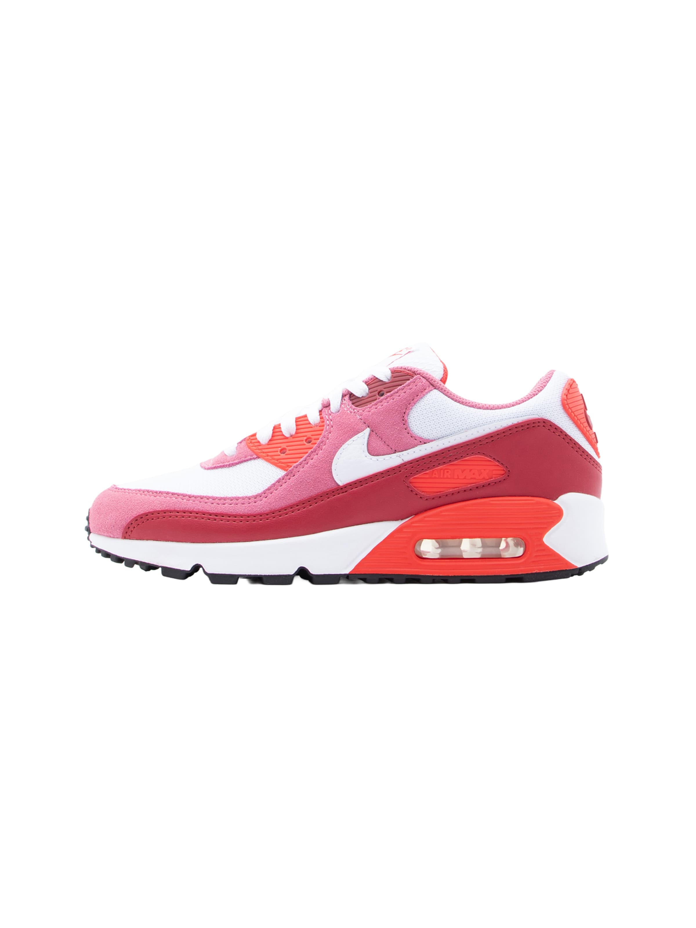 Baskets basses 'AIR MAX 90' Nike Sportswear en rose : devant