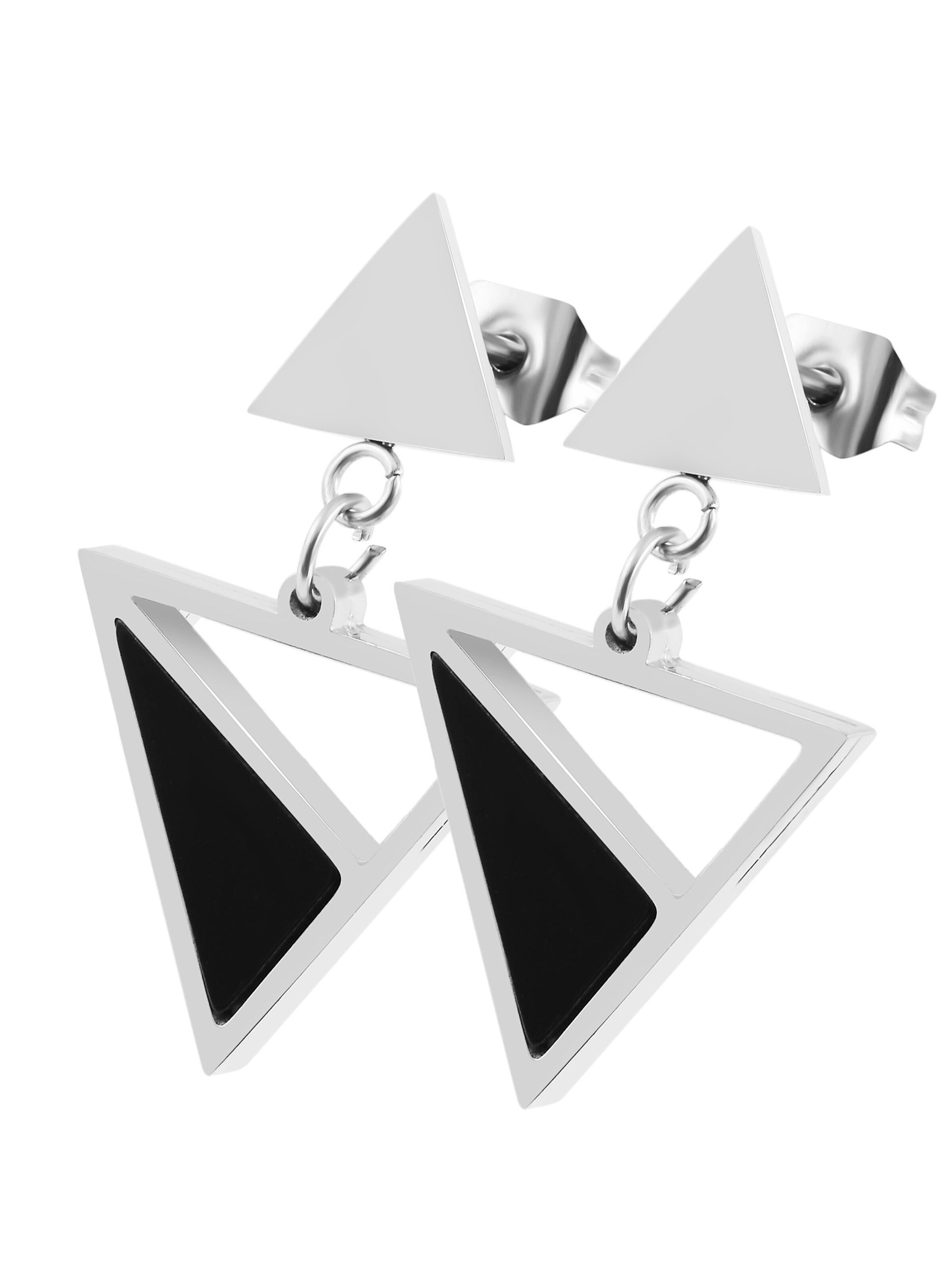 Akzent Earrings 'Consuelo, hautverträglich' in Silver
