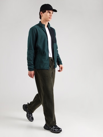 4F Athletic Fleece Jacket in Black