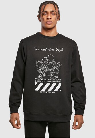 Merchcode Sweatshirt 'APOH - Van Western Art' in Schwarz: predná strana