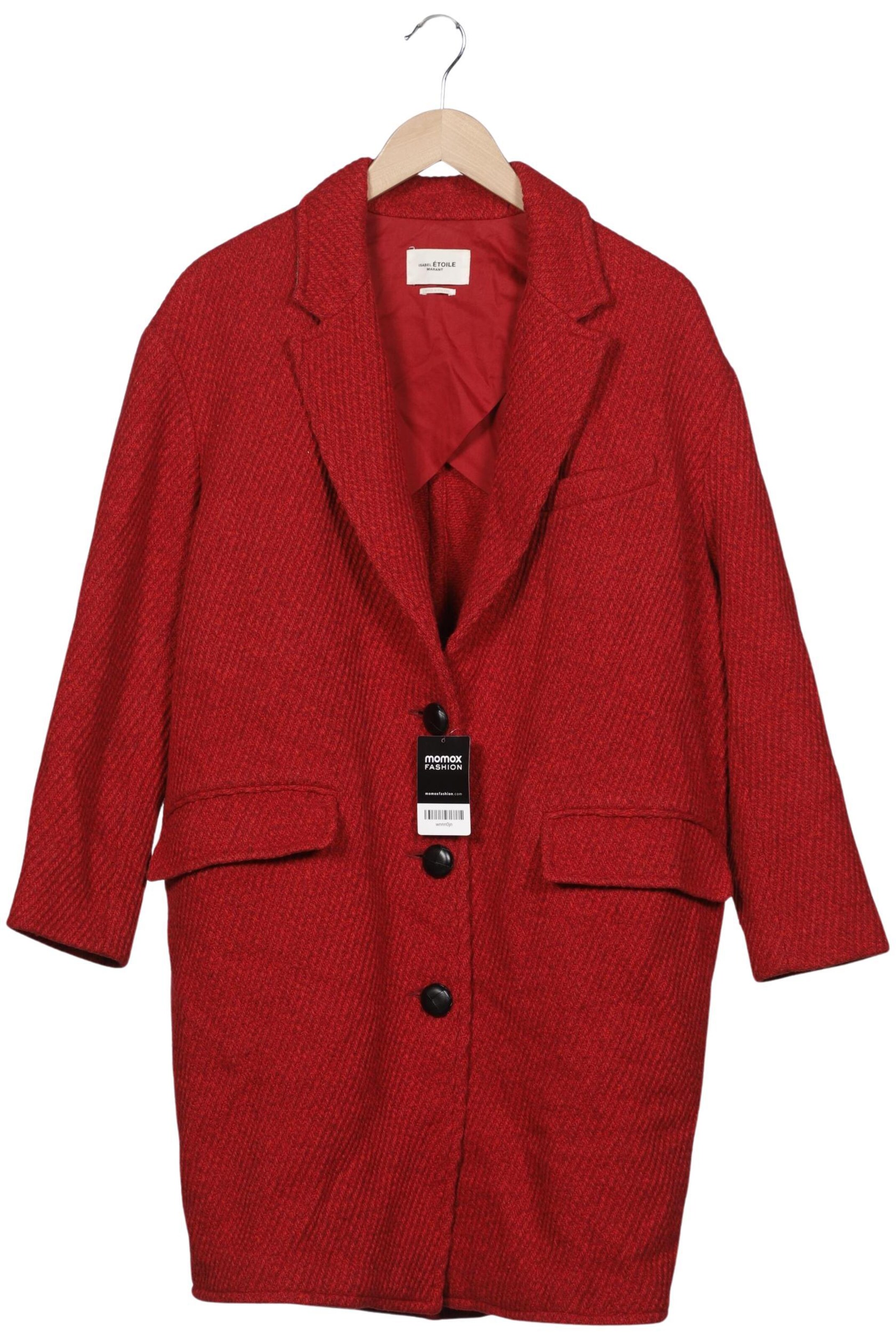 Isabel Marant Etoile Mantel XXS in Rot: Vorderseite