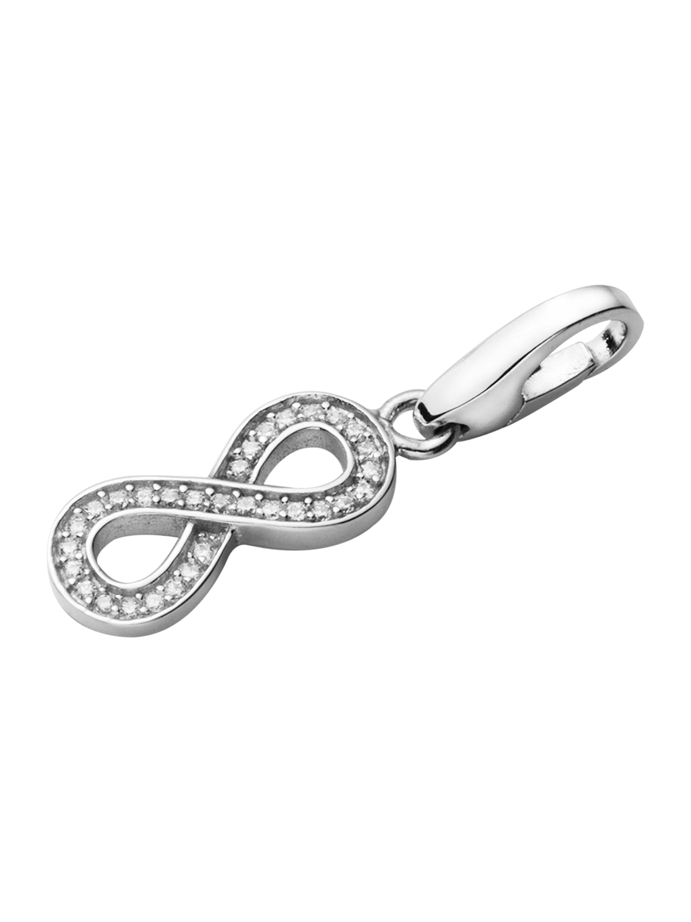 Giorgio Martello Milano Anhänger 'Infinity' in Silber: Vorderseite