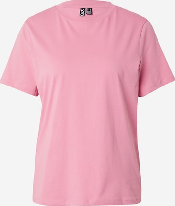 PIECES Shirt 'RIA' in Pink: front