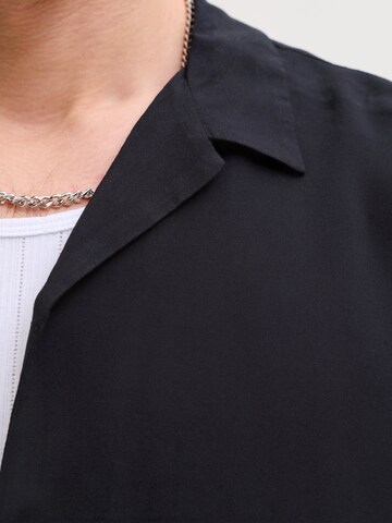 JACK & JONES Классический крой Рубашка 'JJEJEFF' в Черный