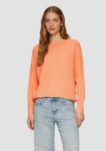 s.Oliver Pullover in Orange: Vorderseite