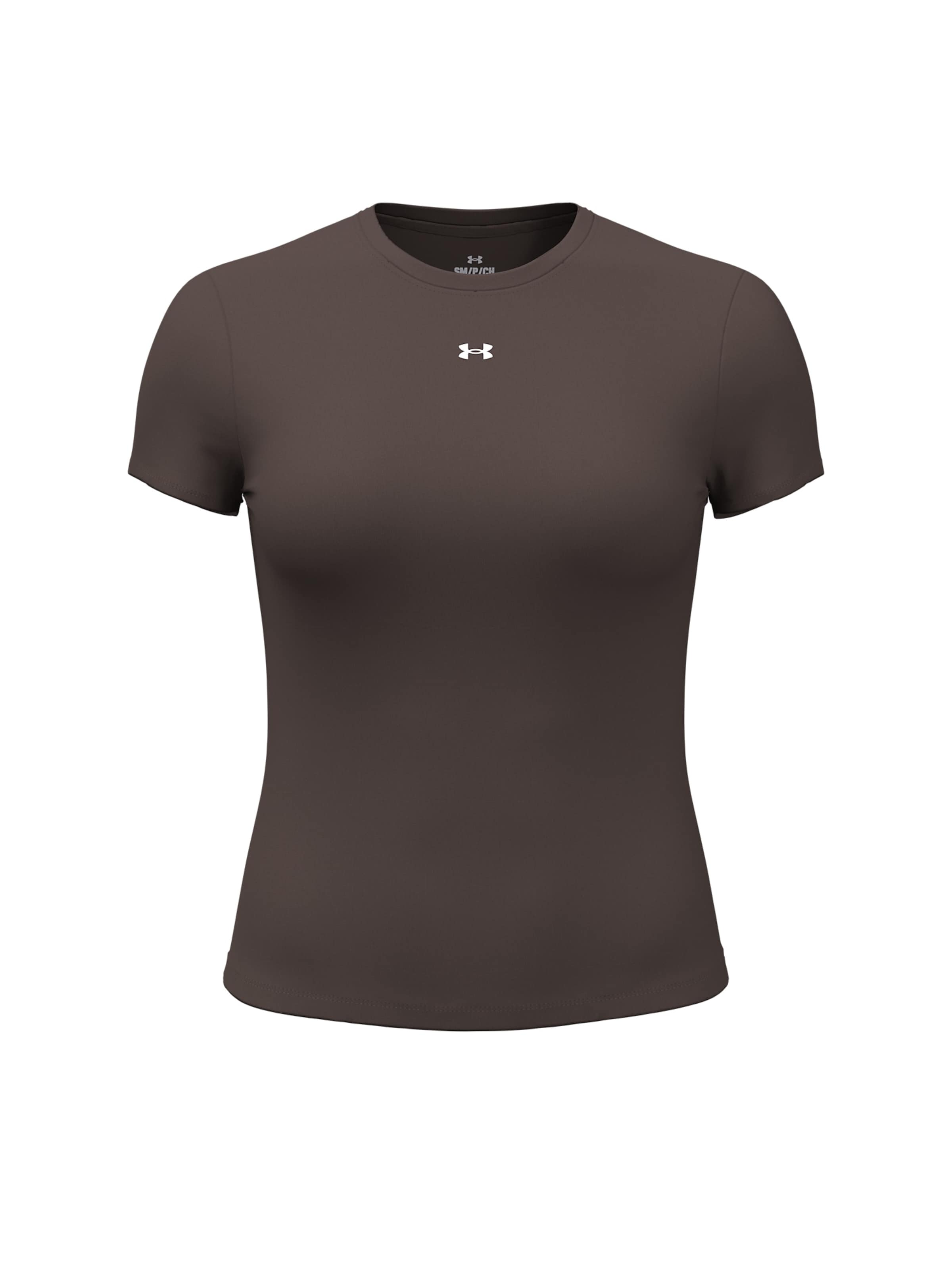 UNDER ARMOUR Functioneel shirt 'Motion' in Bruin: voorkant