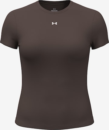 UNDER ARMOUR Functioneel shirt 'Motion' in Bruin: voorkant