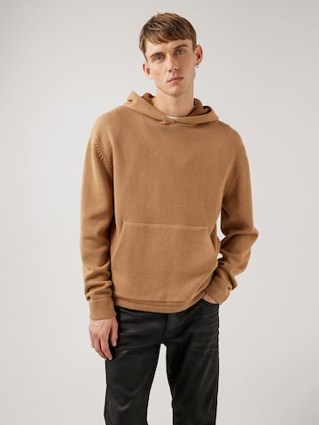J.Lindeberg Sweatshirt 'Timon' w kolorze brązowy: przód