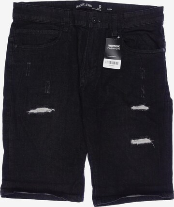 INDICODE JEANS Shorts in 35-36 in Black: front