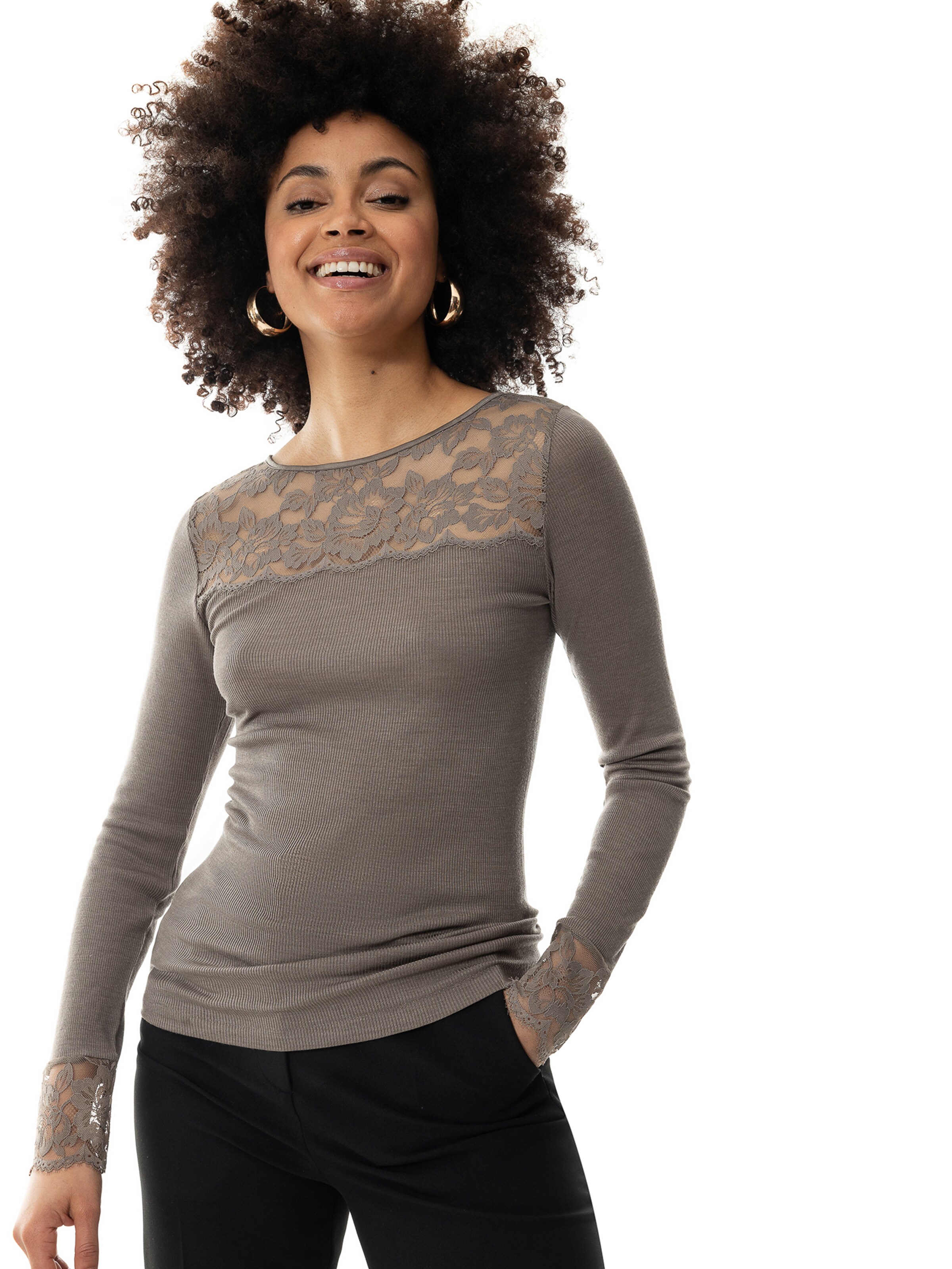 Mey Onderhemd in Grijs: voorkant