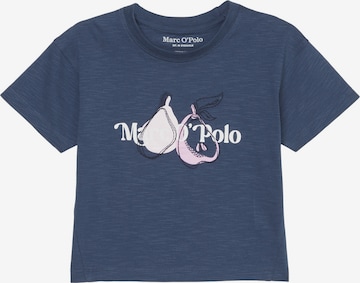 T-Shirt Marc O'Polo en bleu : devant