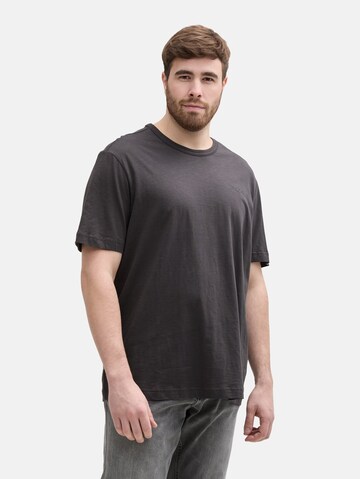 TOM TAILOR Men + Shirt in Grijs: voorkant