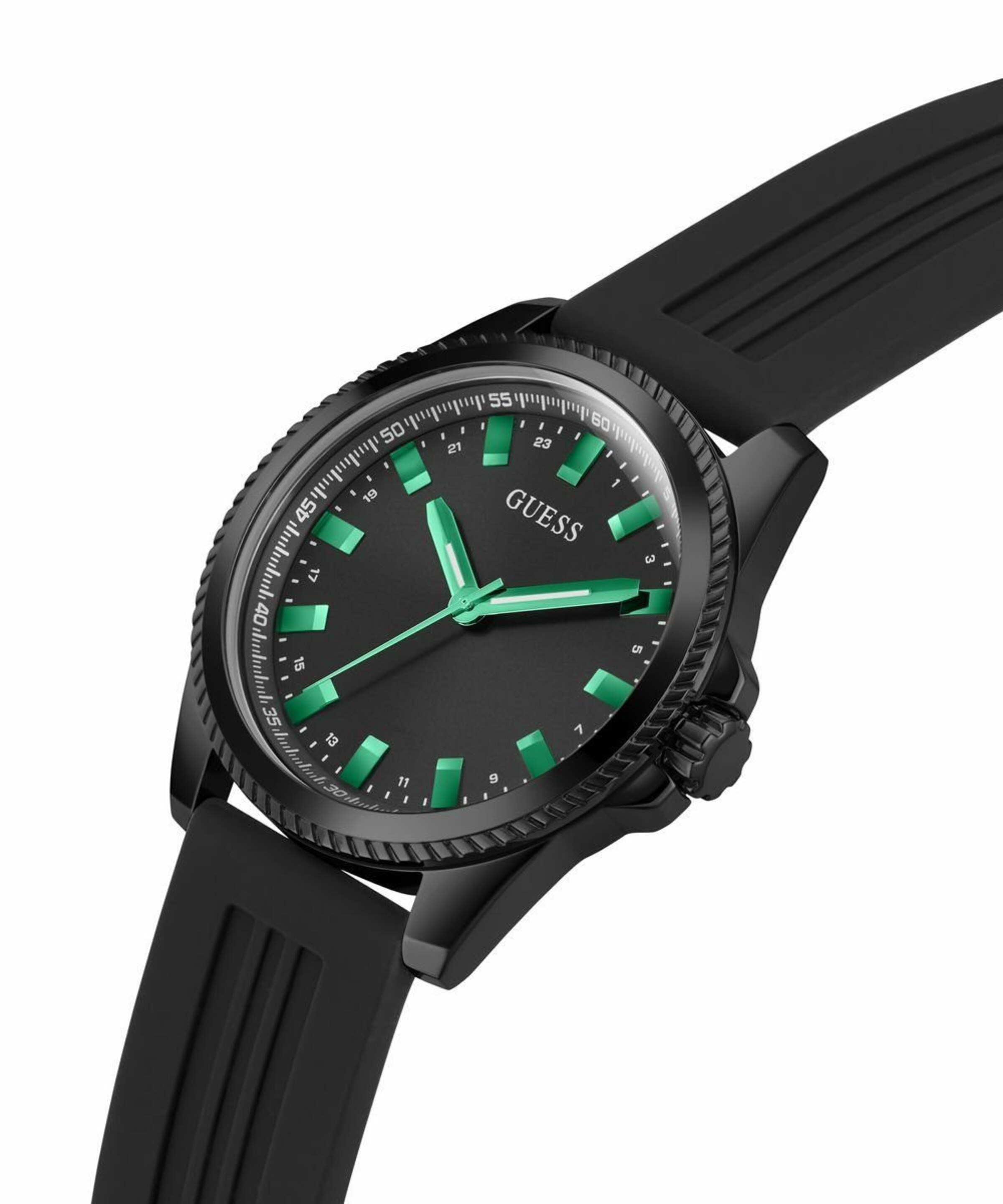 GUESS Uhr in Schwarz