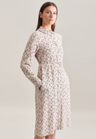 SEIDENSTICKER Shirt Dress in White: front