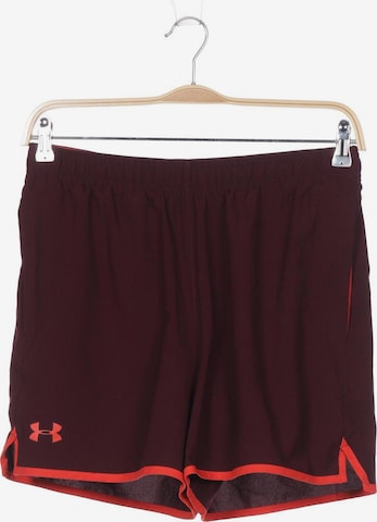 UNDER ARMOUR Shorts 34 in Rot: predná strana