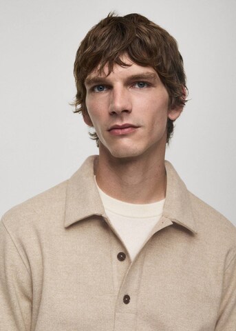 MANGO MAN Sweatshirt 'Alludiap' in Gelb