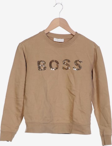 BOSS Black Sweatshirt & Zip-Up Hoodie in XS in Brown: front