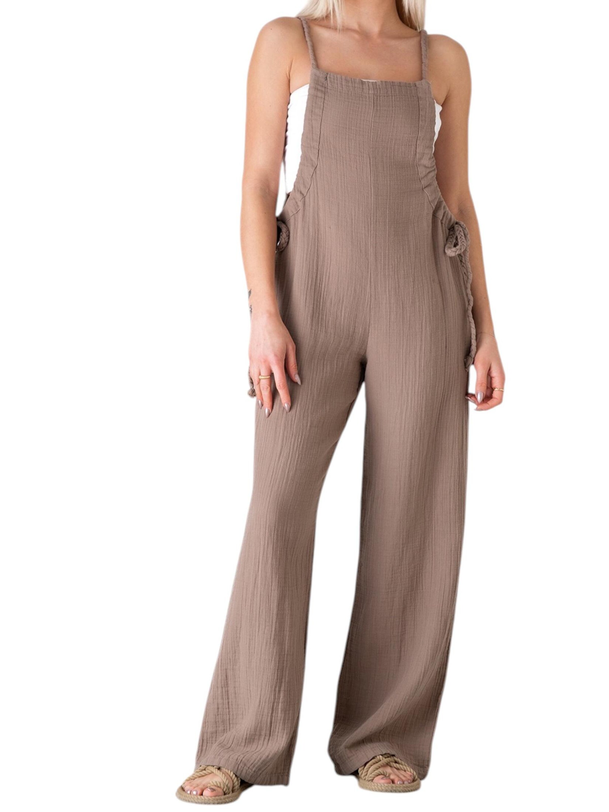 WENOR Jumpsuit 'Alai' i beige