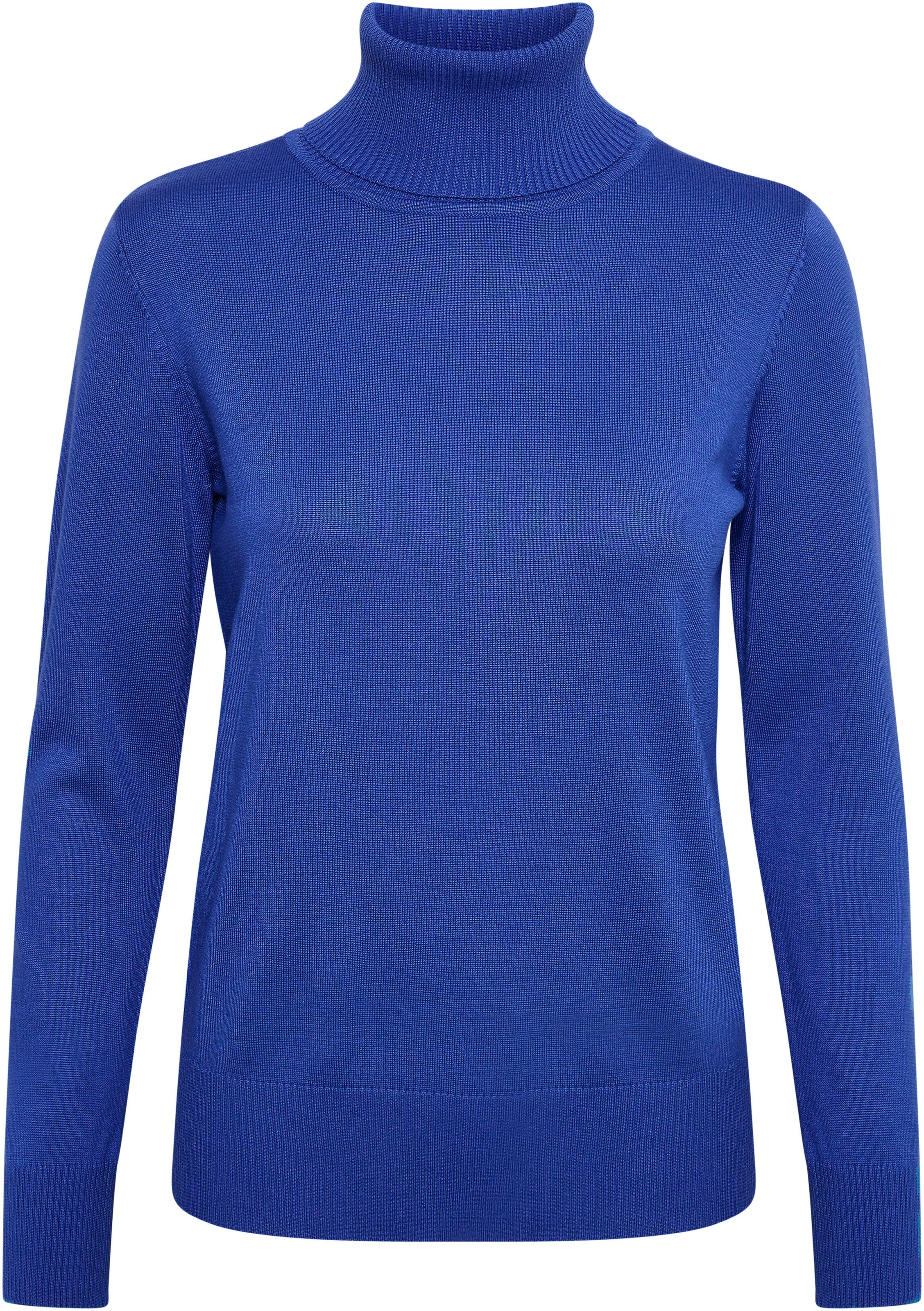 SAINT TROPEZ Sweater 'Mila' in Blue: front