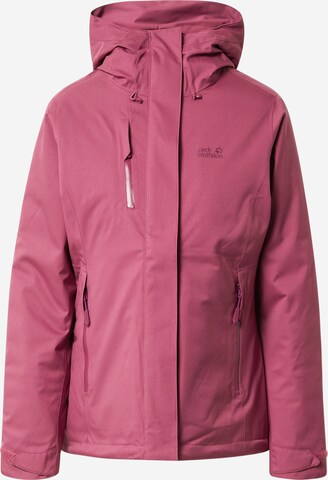 JACK WOLFSKIN Outdoor Jacket 'Troposphere' in Purple: front