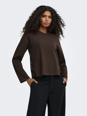 ONLY Top 'LANIA' in Bruin: voorkant