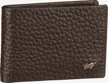 Braun Büffel Wallet 'Yannik' in Brown: front