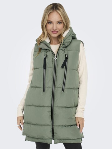 Gilet 'ONLNEWNORA' ONLY en vert