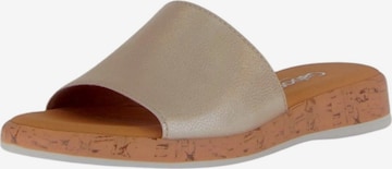 GABOR Muiltjes in Zilver: voorkant