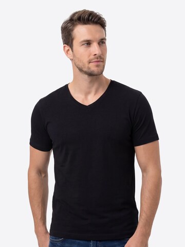 Ragman Undershirt 'Basic' in Black: front