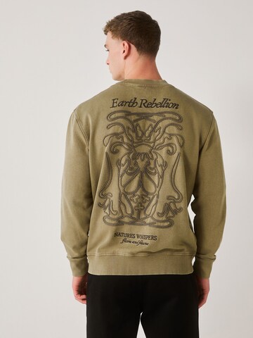 Next Sweatshirt in Grün: Vorderseite