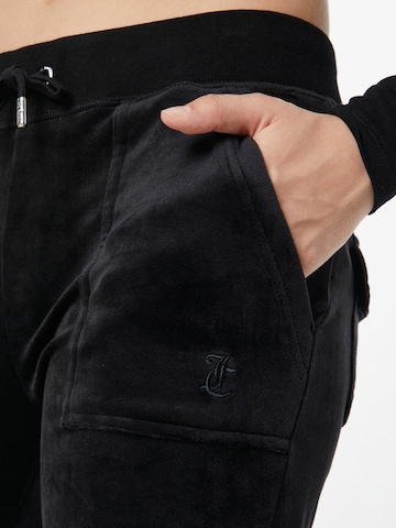 Juicy Couture - Acampanado Pantalón 'LAYLA' en negro