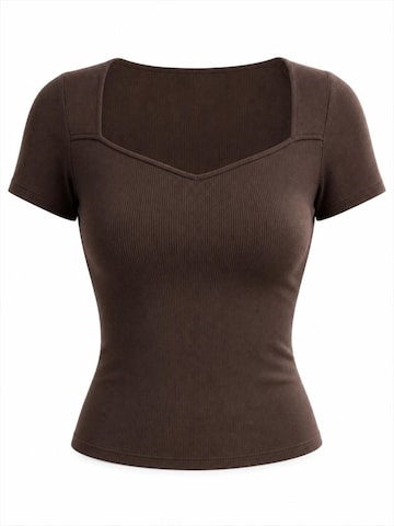 AOTTORI Shirt in Brown: front