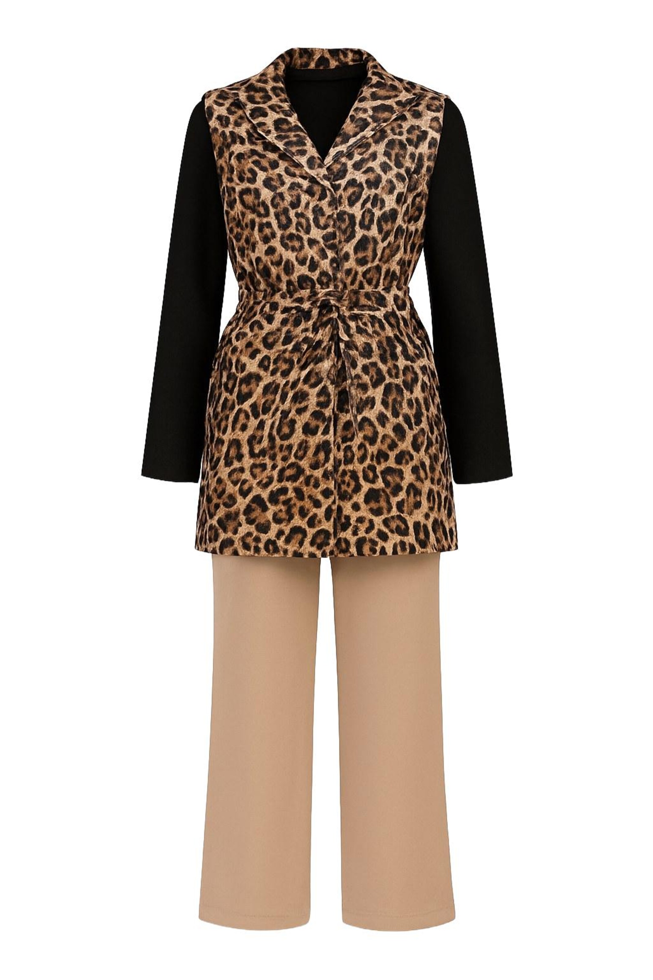 MODAMIHRAM Broekpak in Bruin