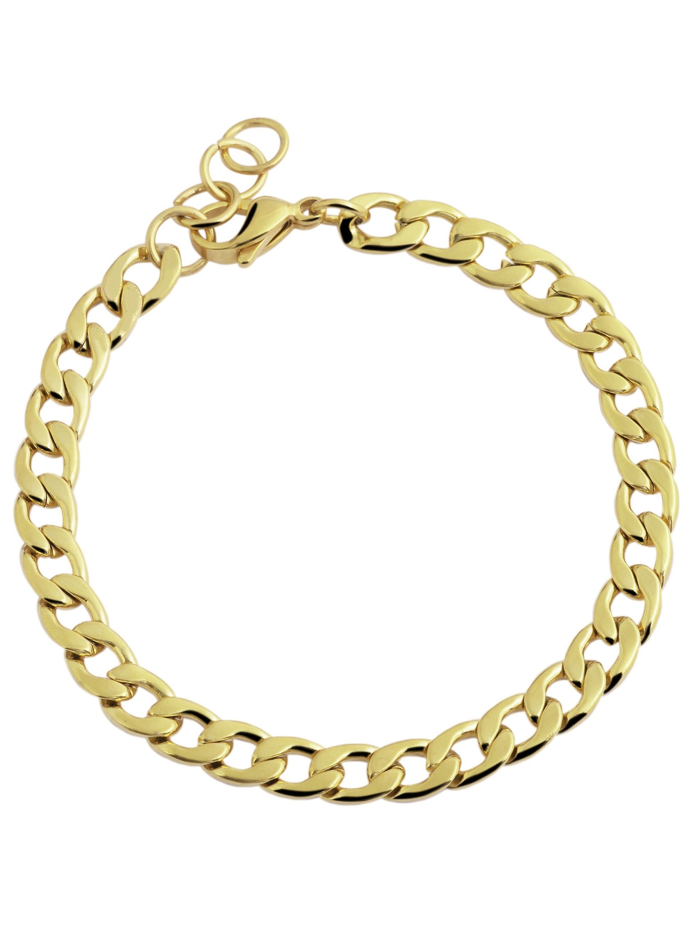 Akzent Bracelet 'Miller, hautverträglich' in Gold: front