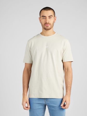 T-Shirt 'Chup' BOSS en beige : devant