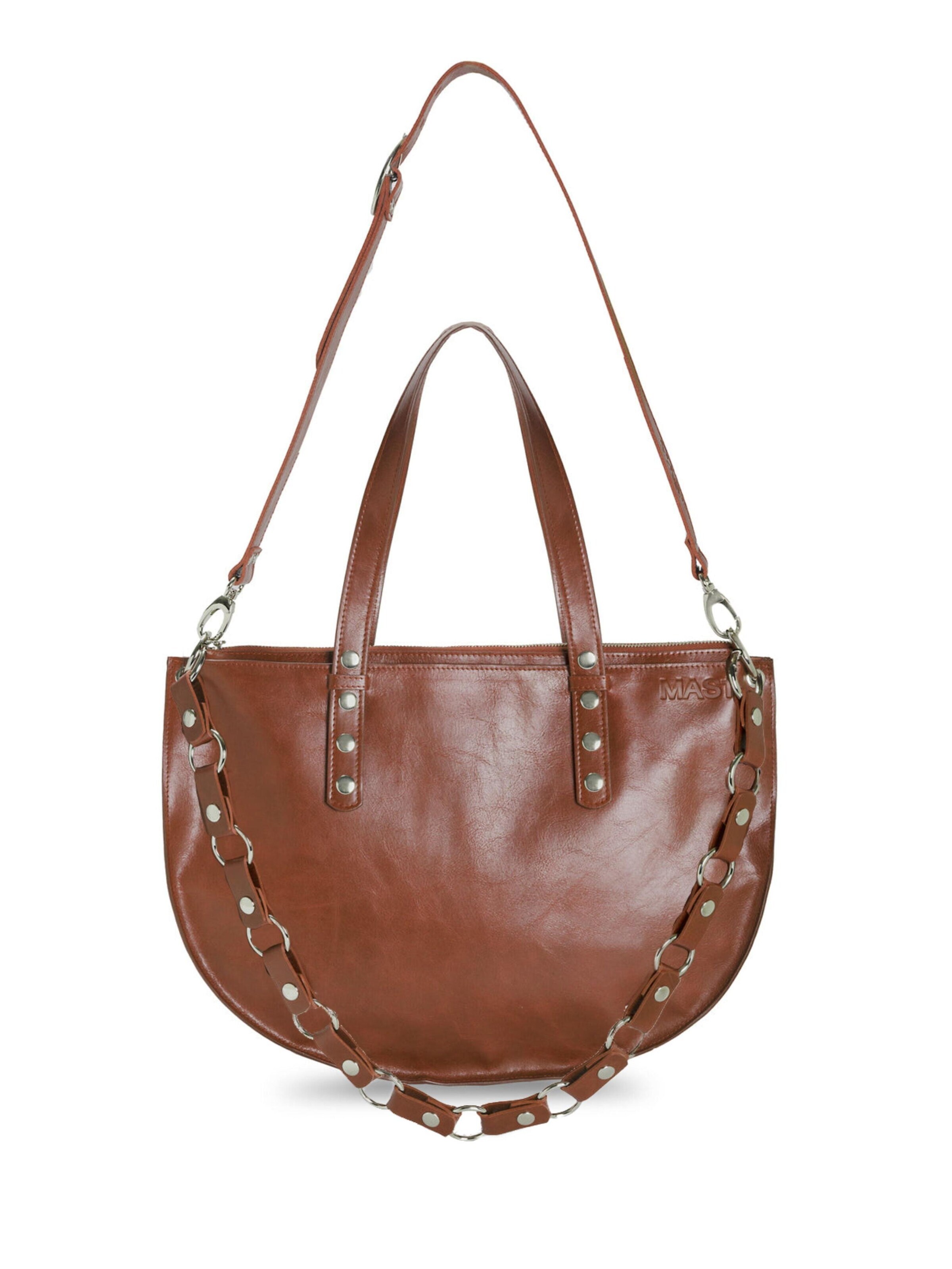 MAS1 - Shopper 'ANDY BAG x DUO' en beige: frente