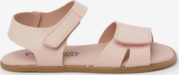 Sandales Pisamonas en beige : devant