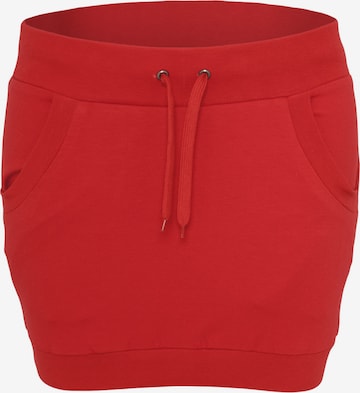 Urban Classics Skirt in Red: front