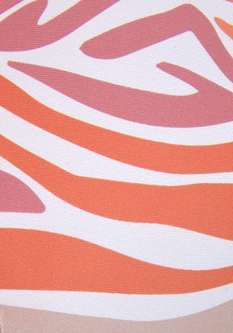 SUNSEEKER - Triangular Top de biquíni em laranja