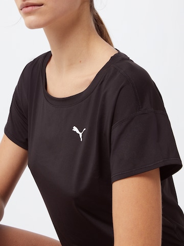 PUMA - Camiseta funcional en negro